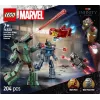 Construction Toy LEGO Marvel Super Heroes Iron Man War Machine set 76320, 204 pieces, 2 minifigures, 100 mm height