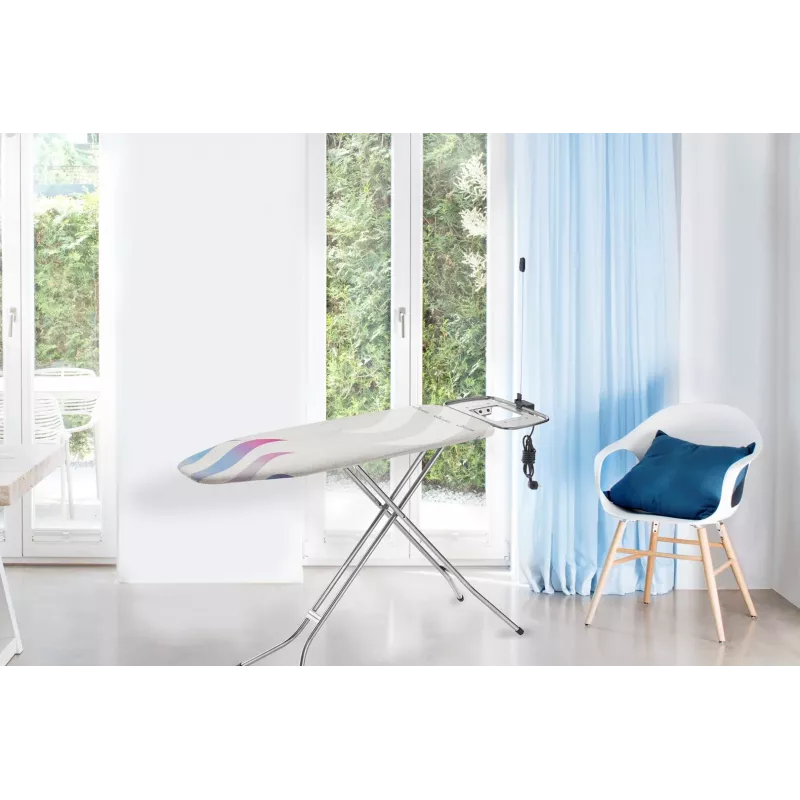 Ironing board top cover VILEDA Total Reflect Blue Grey White for 1300 x 450 mm boards