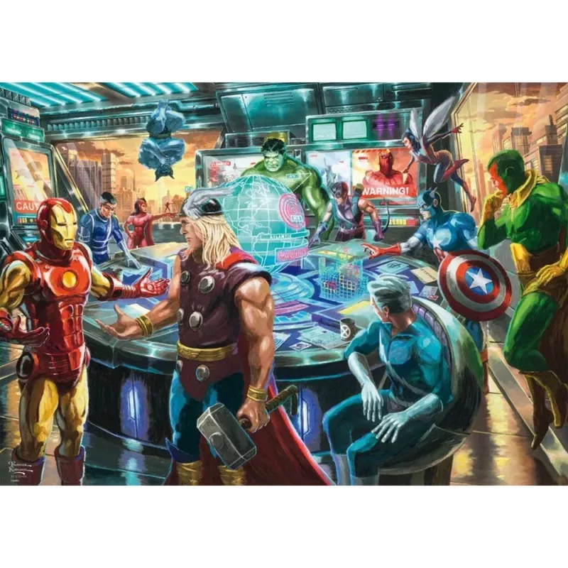 Puzzle schmidt spiele Marvel The Avengers — 1000 pieces, jigsaw puzzle