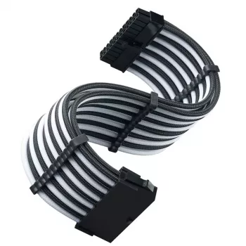 ATX extension cable SILVERSTONE SST-PP07E-MBBW 30 cm black/white