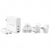 HYPER HJG140WW mobile device charger Universal White AC Fast charging Indoor