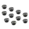 XSPC G1/4 inch V2 Threaded Stop Plug, 10-pack — black chrome