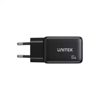 Unitek wall charger GAN 65W with 2x USB-C and 1x USB-A, Power Delivery 3.0
