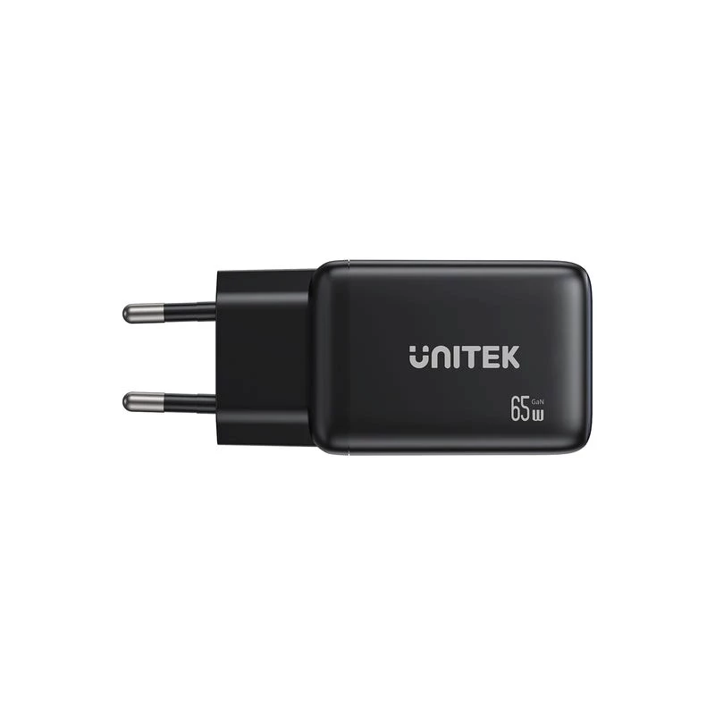 Unitek wall charger GAN 65W with 2x USB-C and 1x USB-A, Power Delivery 3.0