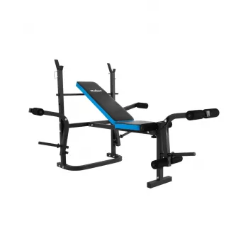 Adjustable multifunctional training bench Rebel RBA-2007 — adjustable backrest and seat, foldable, 1610×1300×1005 mm, 18.6 kg