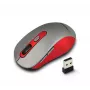 Wireless optical mouse ESPERANZA EM131R 2.4 GHz, 1600 DPI, ambidextrous, nano USB receiver, 6 buttons, grey