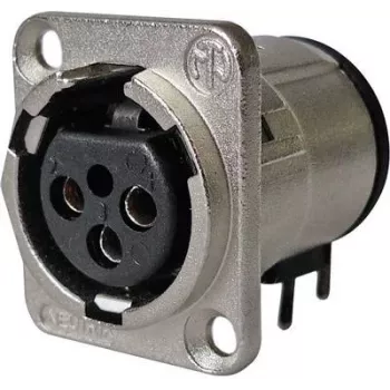 Neutrik NC3FD-H-0 Connectivity Accessory Silver