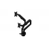 Arozzi Desk Mount | Neo Duo - Gas Spring Monitor Arm AZ-ALZARE-NEO-DUO-BK | Tilt, Swivel, Rotation | Maximum weight (capacity) 9 kg | Black