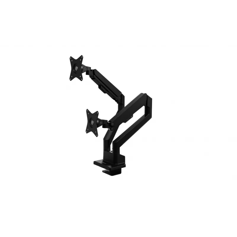 Arozzi Desk Mount | Neo Duo - Gas Spring Monitor Arm AZ-ALZARE-NEO-DUO-BK | Tilt, Swivel, Rotation | Maximum weight (capacity) 9 kg | Black