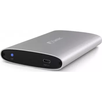 FANTEC ALU-25U31 2,5 USB 3.2 Aluminium enclosure for SATA HDD/SSD, silver