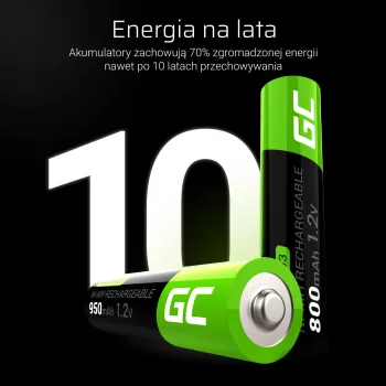 Green Cell GR08 household battery Rechargeable battery AAA Nickel-Metal Hydride (NiMH)