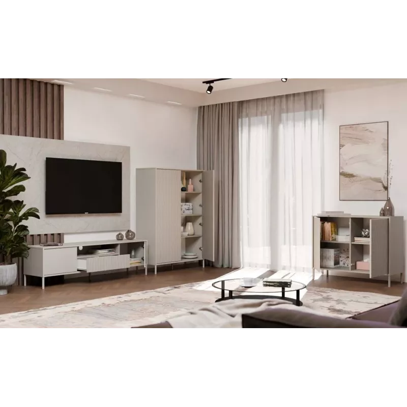 KAMARO 2DD SLIM/GŁ SHOWROOM CASMERE COLOUR