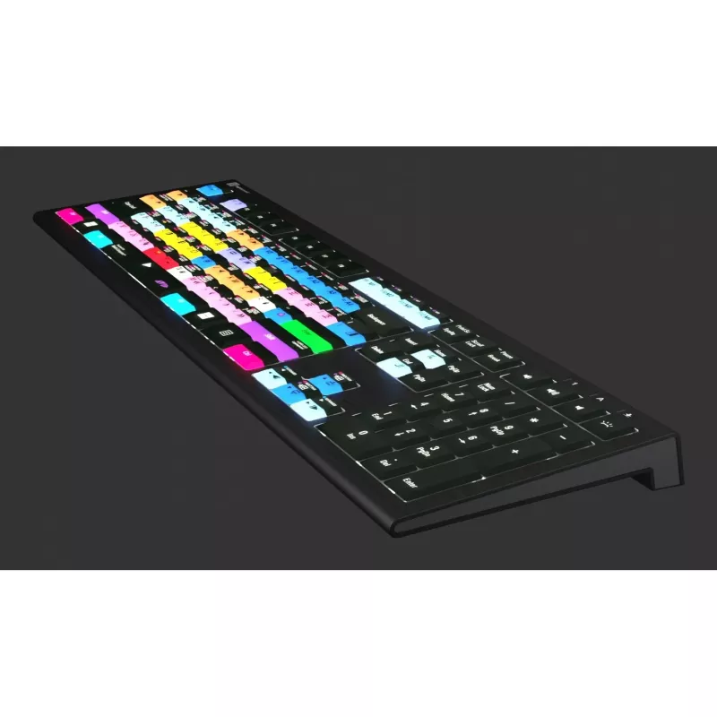 LogicKeyboard Astra 2 Pro Avid Media Composer Backlit Editing Keyboard, UK, PC