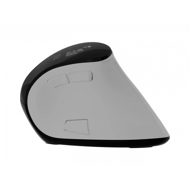 Wireless Vertical Mouse NATEC Euphoniе Pro Bluetooth 5.0, 4000 DPI, Programmable, Silent, White