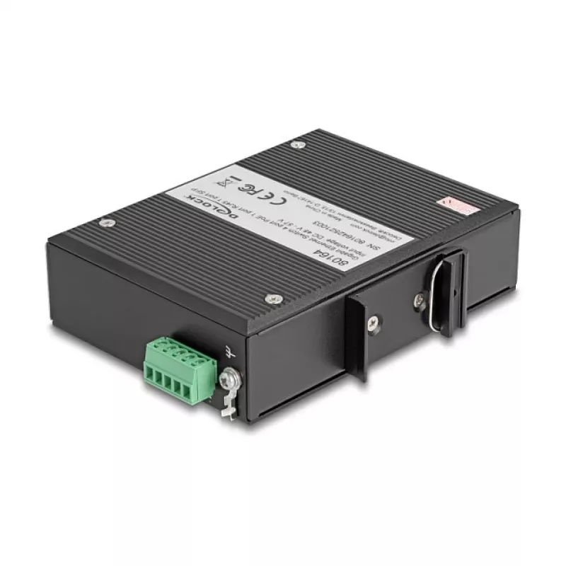 Network switch DELOCK 80164 4-Port Gigabit PoE with 1 Uplink RJ45 port