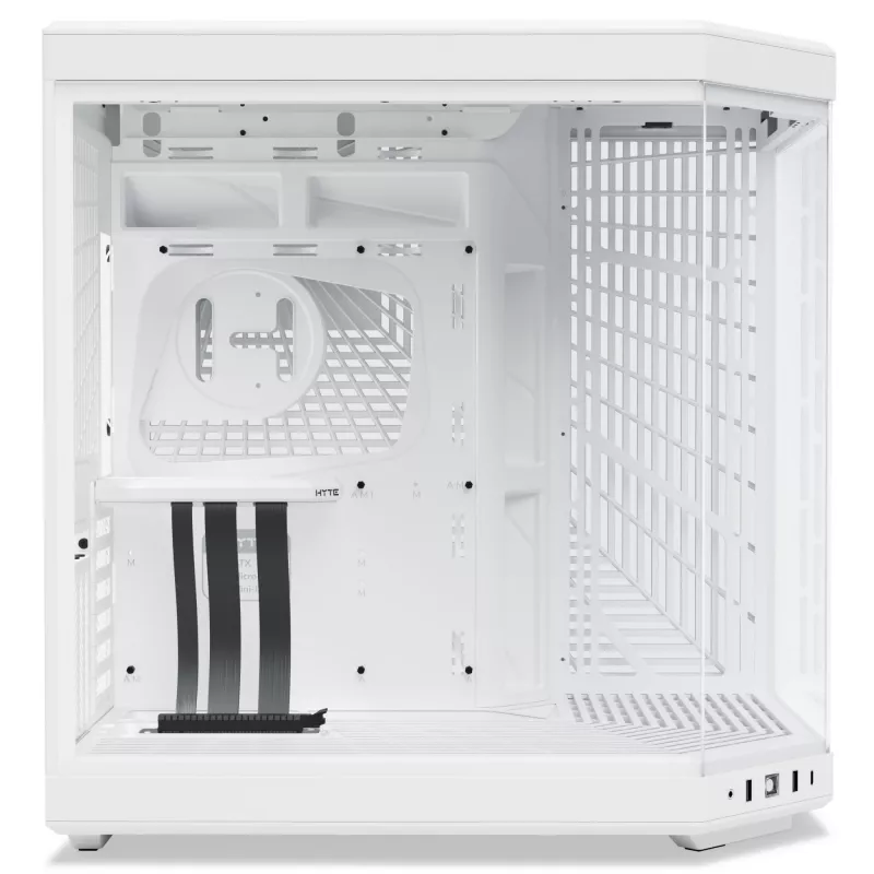 PC Case HYTE Y70 Midi Tower White — supports EATX, GPU up to 42.2 cm, CPU cooler height 18 cm
