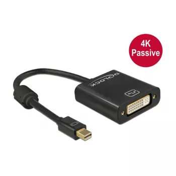 Video cable adapter DeLOCK 62605 Mini DisplayPort to DVI-I 0.2m