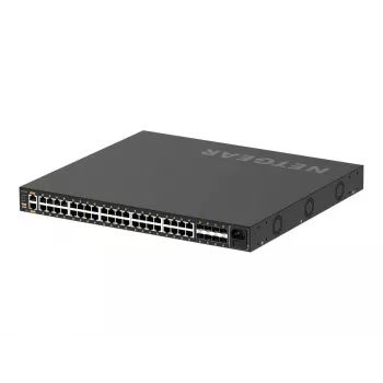NETGEAR GSM4248P-100EUS network switch Managed L2/L3/L4 Gigabit Ethernet (10/100/1000) Power over Ethernet (PoE) Black