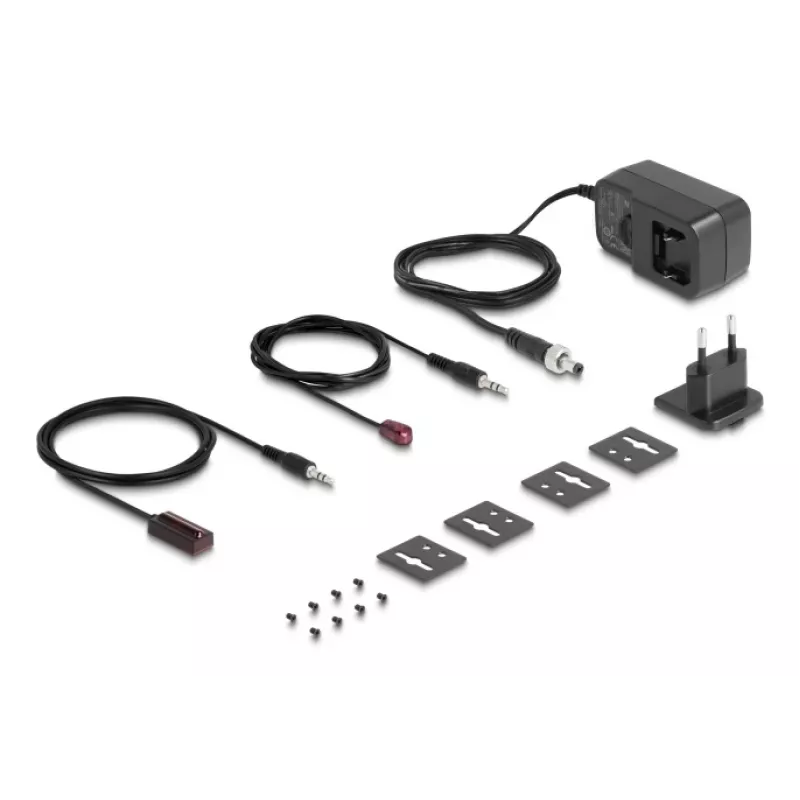 AV transmitter & receiver set DELOCK 65955 — Cat6/Cat6a HDMI extender, up to 3840×2160, wired, Micro-USB B power