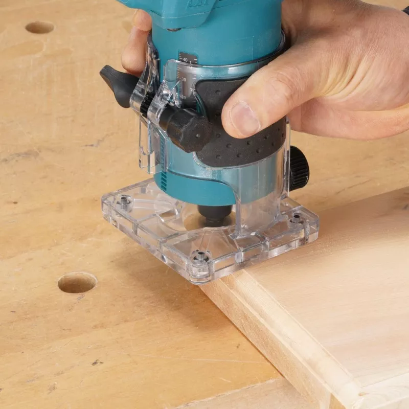 DRT52Z Makita 18V LXT Cordless Brushless 1/4 inch Router Trimmer - Bare Unit