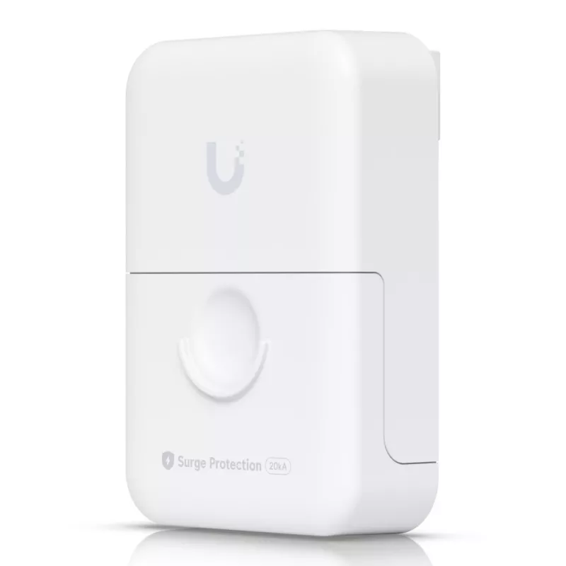 Ethernet surge protector UBIQUITI UACC-ETH-SP-Pro — 10 Gbit/s, 600 V, polycarbonate, white