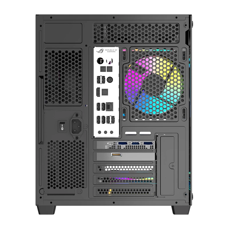 Computer case DarkFlash B275 PRO (black) with 6 included cooling fans