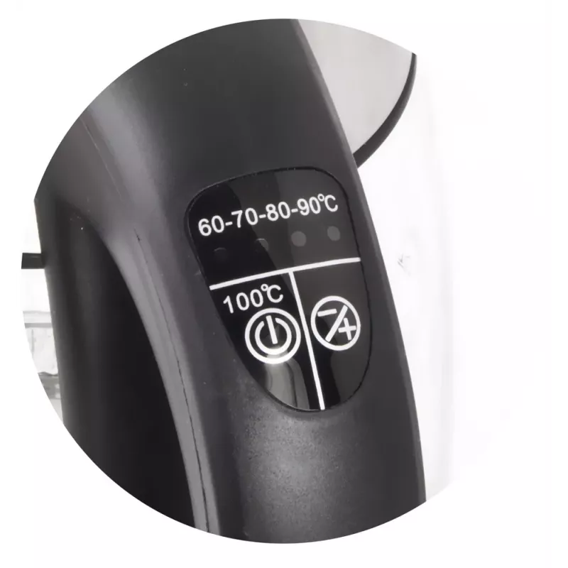 Esperanza EKK026 electric kettle 1.7 L 2200 W Black, Transparent