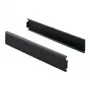 Enclosure cabinet Rittal TS 8100.120, steel housing, black, height 100 mm, 2 pcs