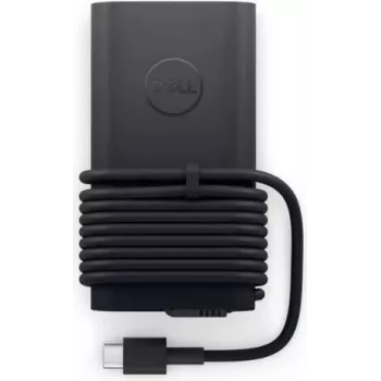 Charger Dell 100W USB-C GaN Ultra Slim TH5RJ — compact fast charger, USB-C PD 100W