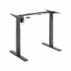White Shark Dark Force Gaming Desk - Ergonomic Adjustable Height with Cable Management