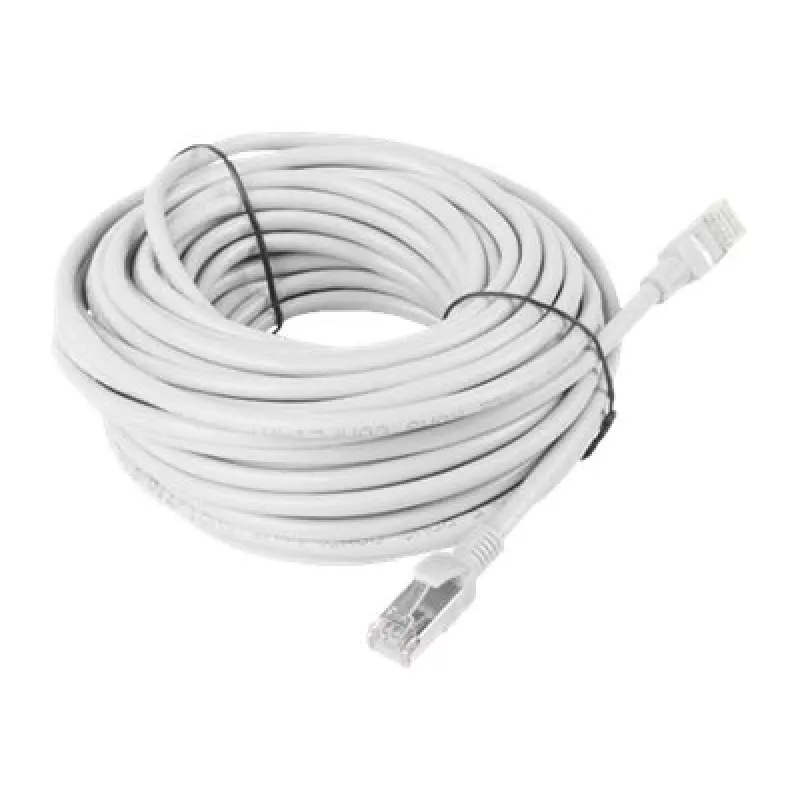 LANBERG Cat5e U/UTP RJ-45 Patch Cable PCU5-10CC-1500-S, 15 m, Grey, CCA, 26 AWG, 100 MHz