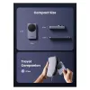 UGREEN indoor AC wireless charger for headphones and smartphones W528, grey, short-circuit and under-voltage protection