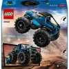 Construction toy LEGO City 60402 Blue Monster Truck with large tires, 148 pieces, 1 minifigure, age 5+