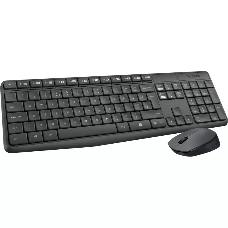 Logitech MK235 - Keyboard-and-Mouse-Set - Wireless