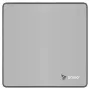 Gaming mouse pad SAVIO Turbo Dynamic S — Grey, 250×250 mm, 2 mm thickness, stitched anti-slip rubber base