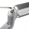 LogiLink BP0090 monitor mount / stand 68.6 cm (27) Desk Silver
