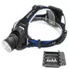 Headband flashlight ESPERANZA EOT005 — LED Cree T6, 3W, 600 lm, AA x2, aluminium housing, waterproof, shockproof, adjustable headband