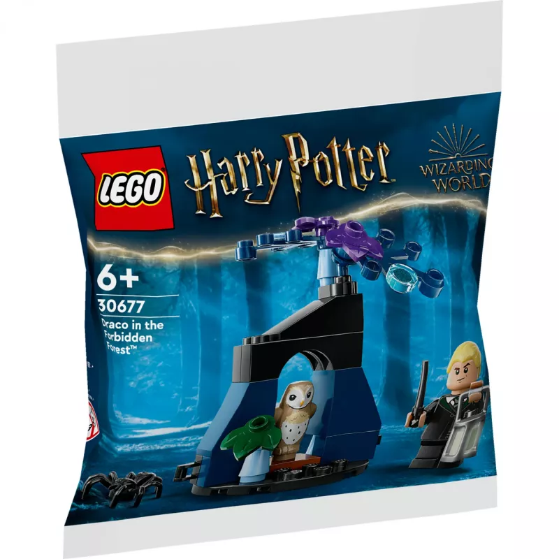 Construction toy LEGO Harry Potter set model 30677 – Draco in the Forbidden Forest minifigure scene