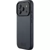 Mujjo Full Leather Case MagSafe Case for iPhone 17 Pro Grey