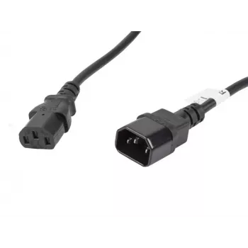 Lanberg C13- C14 Vde, 5m Cable Power Distiller (ca-c13e-11cc-0050-bk)