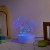Table LED lamp MANTA SNL117RGB RGB 3D dinosaur light decoration