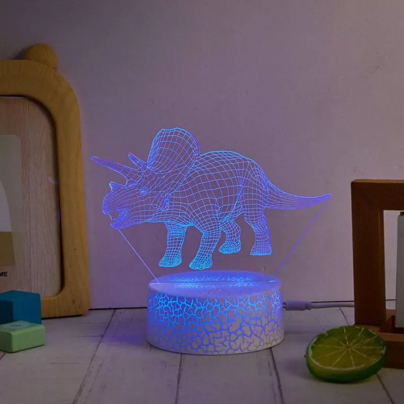 Table LED lamp MANTA SNL117RGB RGB 3D dinosaur light decoration