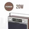 Portable radio MANTA RDI917PRO with Bluetooth and USB playback