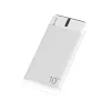 Power bank EnerGo 10000mAh white-black
