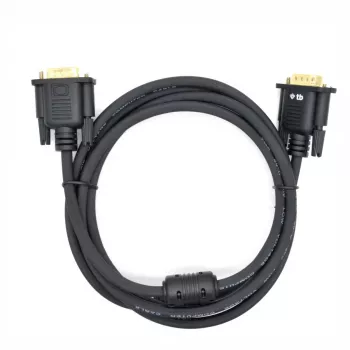 TB VGA-Cable 15M-15M 1,8 M. black-gold (AKTBXVGAMMG180B)
