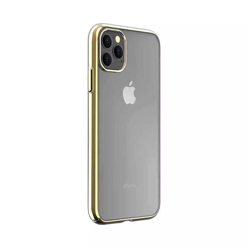 Protective hard case Devia Glimmer series for iPhone 11 Pro — gold, PC shell