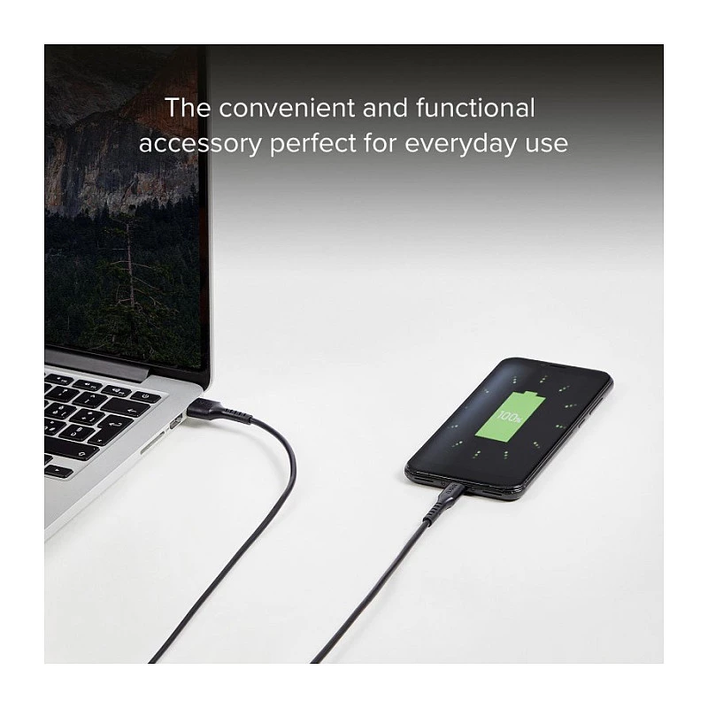 SBS TECABLEMICRO2K 2m USB A Micro-USB B Male Male Black USB Cable (TEKabelMICRO2K)