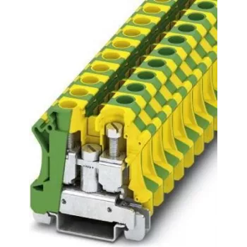 Phoenix Contact UTI 16-PE - Installation Protective Earth Terminal UTI 16-PE Green-Yellow (3073830)