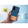 Phone case man and wood Galaxy S20 denim black