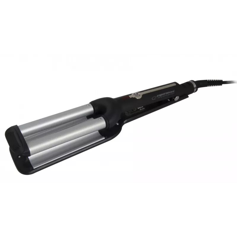 Curling iron Esperanza EBL013 — 55 W, ceramic plates, max 200°C, 1.8 m swivel cord